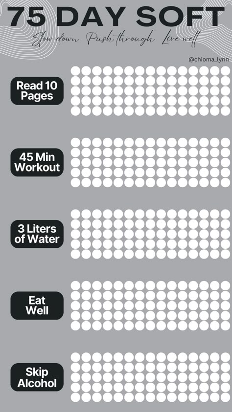 75 Day Soft Challenge Tracker 75 Days Soft Challenge Tracker, 75 Soft Challenge Tracker Free Download, 75 Soft Challenge Tracker Free, 75 Day Soft Challenge, Notion Template For Work, 75 Challenge, 75 Day Challenge, 75 Soft Challenge Tracker, Challenge For Teens