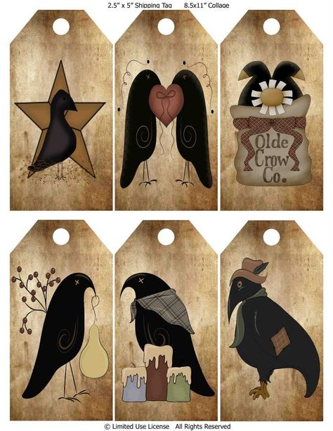 Primitive Crows, Crafts Pictures, Primitive Pictures, Primitive Embroidery, Primitive Stars, Americana Crafts, Wall Murals Diy, Primitive Stitchery, Primitive Painting