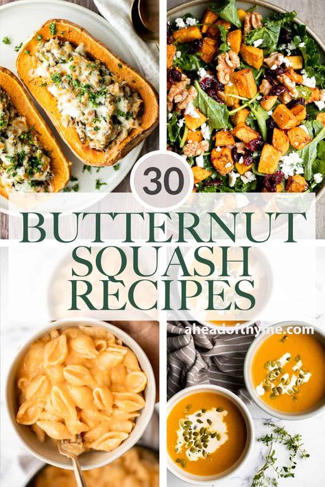 Recipe Using Butternut Squash, Butternut Squash Dinner, Easy Squash Recipes, Butternut Squash Recipes Healthy, Butternut Squash Side Dish, Butternut Squash Recipes Easy, Best Butternut Squash Recipe, Healthy Squash Recipes, Savory Butternut Squash