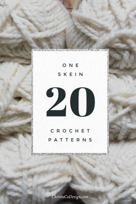 easy crochet hat pattern for beginners 1 Skein Bulky Yarn Crochet, 1 Skein Chunky Yarn Crochet, Chinelle Yarn Crochet, One Ball Crochet Projects, Crochet Patterns 1 Skein, Free One Skein Crochet Patterns, Crochet Patterns One Skein, Two Skein Crochet Projects, Dk Yarn Crochet Patterns Free