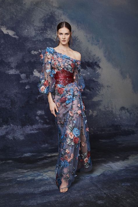 Fall 2020 – Tagged "MFW2020"– Marchesa To Wear, Tulle Gown, Monique Lhuillier, Gorgeous Gowns, Marchesa, Beautiful Gowns, A Dress, Couture Fashion, Pretty Dresses