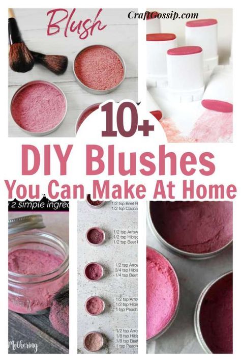 Eyeshadow Recipe, Natural Makeup Recipes, Natural Hygiene, Diy Blush, Diy Natural Makeup, Homemade Blush, Diy Makeup Recipe, Homestead Recipes, Diy Makeup Remover