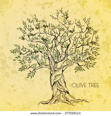 Olive Tree Tattoos, Tree Tattoo Forearm, Tree Tattoo Back, Papel Vintage, Tree Tattoo Designs, Paper Tree, Paper Illustration, Tree Illustration, Tree Silhouette