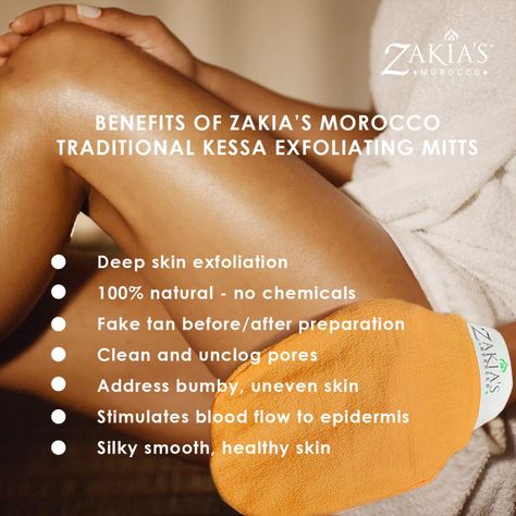 Original Kessa Exfoliating Glove
Zakia's Morocco Original Kessa Exfoliating Glove - Salmon Beige - Microdermabrasion At Home Exfoliating Mitts, Removes unwanted dead skin, dirt and grime and Keratosis Pilaris. Great for spray tan removal and preparation. Made of 100% natural Rayon. Kessa Glove, Spray Tan Removal, Moroccan Spa, Exfoliating Mitt, Tan Removal, Skin Regeneration, Keratosis Pilaris, Exfoliating Gloves, Bumpy Skin