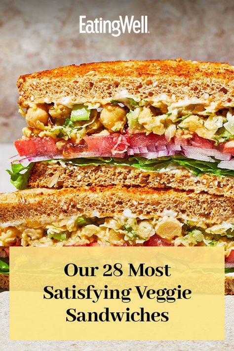 Easy Vegetarian Sandwiches Simple, Best Vegetable Sandwich, Best Quick Vegetarian Recipes, Vegetarian Sandwiches Ideas, Vegetable Sandwiches Recipes, Veggie Sandwich With Hummus, Vegan Sandwich Recipes Cold, Lentil Sandwich Recipes, Ultimate Veggie Sandwich