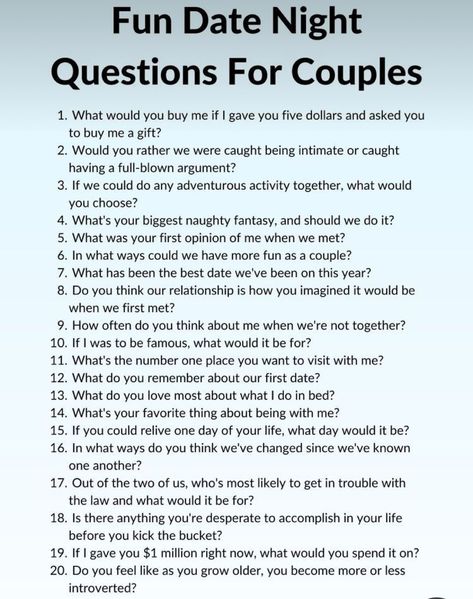 Topics With Boyfriend, Fun Topics To Talk About With Boyfriend, Date Night Questions Relationships, Marriage Date Night Questions, Possessive Bf, Couple Questionares, Premarital Questions For Couples, Fun Relationship Questions, Fun Couples Quiz