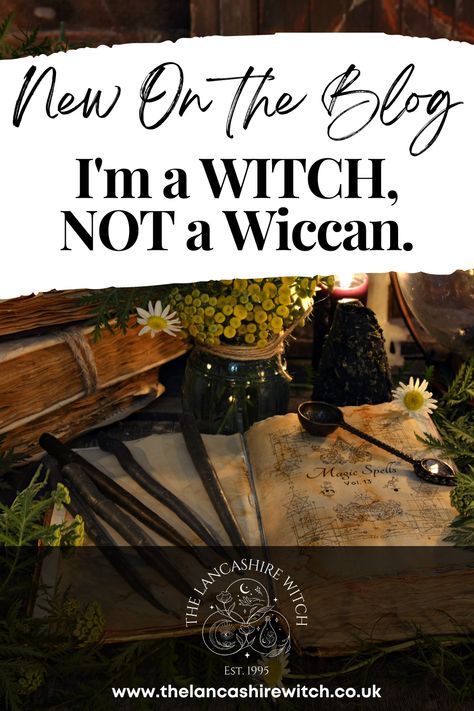 I'm a WITCH NOT A WICCAN! Traditional witches are far different from Wiccans and there are quite a few of us ;) Find out what's different! https://www.thelancashirewitch.co.uk/im-a-traditional-witch-not-a-wiccan/ Witch Traditions, House Spirits, Granny Witch, Folk Witch, Witch Lifestyle, Nature Witch, Pagan Spirituality, Cottage Witch, Traditional Witchcraft