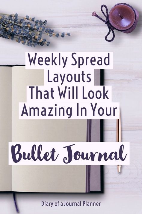 Amazing bullet journal weekly spread layout ideas for your bujo. Includes simple, daily minimalist designs or decorated with washi tape, one page or multiple pages layouts, horizontal and vertical templates with columns, layouts with tracker for goals or school and college schedule and to do list, easy dutch door template for a at a glance overview of your calendar and much more for journal planner. #bulletjournal #bulletjournalideas #bulletjournalspread #bulletjournaling #bujo #planner Bujo Inspiration Ideas Simple, Bujo Tracker Ideas Weekly, Bujo Lists Layout Ideas, Bujo Simple Weekly Layout, Bujo Book Journal, Simple Planner Layout, Work Bujo Layout, Bullet Journal Quarterly Spread, Journal Ideas Weekly Layout