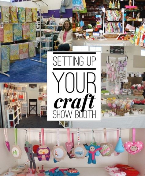 Craft Show Booth Set Up is so important at craft shows. Learn more tips on creating inventory and pricing products in order to have a successful craft show. The Sewing Loft How To Set Up Craft Booth, How To Display At A Craft Show, Setting Up A Craft Booth Display Ideas, Setting Up Booth At Craft Fair, Craft Fair Booth Set Ups, Sewing Vendor Booth, How To Set Up Craft Show Booth, Craft Sale Set Up, Craft Show Set Ups Booth Ideas