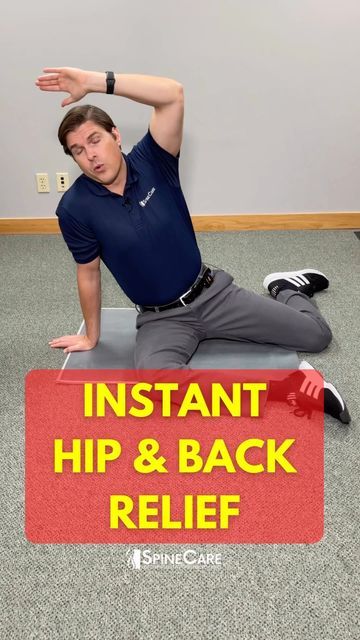 Michael Rowe, Lower Back Pain Stretches, Posture Stretches, Low Back Pain Relief, Back Relief, Easy Exercise, Hip Pain Relief, Pain Relief Remedies, Back Stretches For Pain