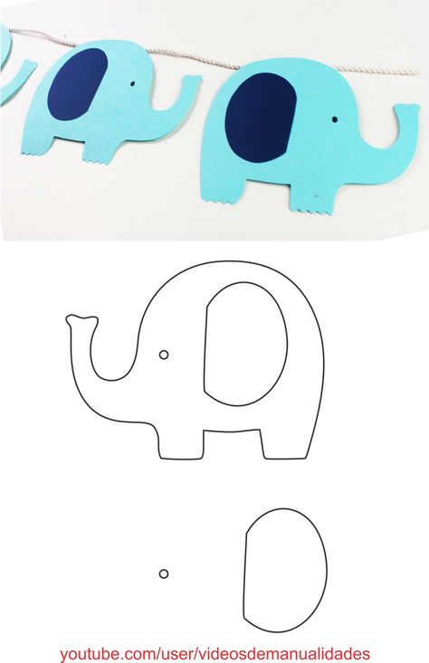 guirnalda de elefantitos para baby shower de niño Moldes Para Baby Shower, Elephant Quilt, Teddy Bear Sewing Pattern, Elephant Baby Shower Theme, Unisex Baby Shower, Baby Shawer, Elephant Baby Showers, Fiesta Baby Shower, Bebe Baby