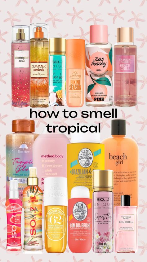 how to smell tropical for summer x #summer #tropical #bathandbodywork #vsbodyspray Tropical Girl, Tropical Tree, Summer Tropical, Happy Birthday Gifts, Bath And Bodyworks, Tropical Fruit, Body Mist, Fragrance Mist, Rose Water