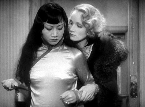 Marlene Dietrich - Sapphic Actresses Shanghai Express, Anna May Wong, Anna May, Claudette Colbert, Sewing Circles, Greta Garbo, Katharine Hepburn, Marlene Dietrich, Actrices Hollywood