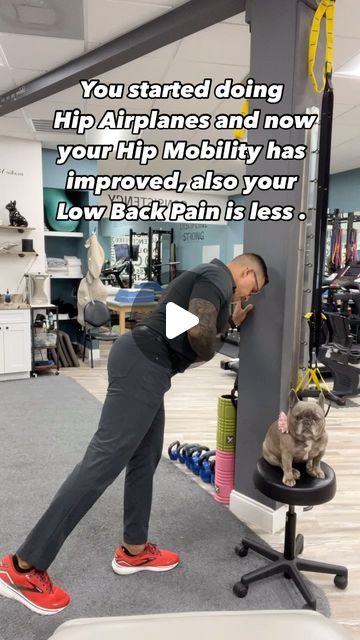 Dr. Jordan Zabriskie on Instagram: "Are You Doing Hip Mobility? 

✅Try this 10 reps per side 1-2 x daily 
-preferably before exercise or at the end of your day 

▪️ Improving your hip internal and external rotation will allow your lumbar spine to have improved stability.
▪️ This increased low back stability will help to decrease your daily low back pain and muscle stiffness.

Disclaimer:
This post is for educational use only and is not intended to diagnose or treat any medical conditions . If you are in pain , please seek care from you physical therapist, chiropractor , or medical physician 

#hipmobility #lowbackpainrelief #lowbackpain #backpain #movement #pain #painfree 

Elite Therapy & Wellness:

“Providing solutions for your pain and improving your health”" Hip Mobility Exercises, Hip Flexibility, Low Back Pain Relief, Sciatica Exercises, Lumbar Spine, Trigger Point Therapy, Hip Mobility, Neck Pain Relief, Sports Massage