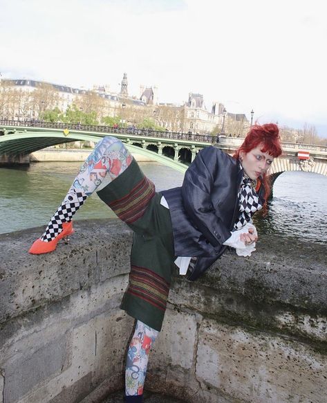 Clowncore Outfit, Maximalism Fashion, Gender Fluid Fashion, Eccentric Style, Zine Design, Swing Dance, French Fashion Designers, Most Beautiful People, Big Guy