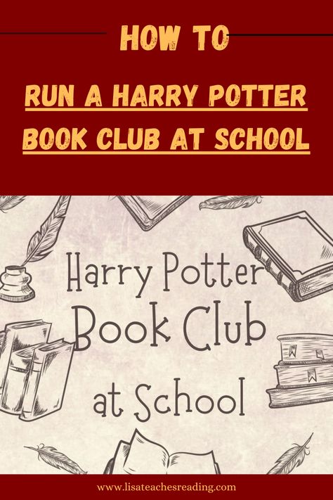 Tips for starting and and detailed plans for enjoying a Harry Potter Book Club all year long at school. Harry Potter Club Activities, Harry Potter Book Club Ideas, Harry Potter Club Ideas, Harry Potter Book Club, Harry Potter Word Search, Harry Potter Words, Book Club Activities, Harry Potter Texts, Harry Potter Colors