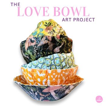 Love Bowl: A recycled paper clay art activity for Earth Day, Valentines Day, etc Valentine Card Template, Steam Lessons, Paper Clay Art, Paper Mache Bowls, Kindergarten Art Projects, Diy Bowl, Egg Cartons, Mixed Media Crafts, Paper Mache Art