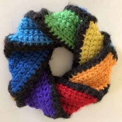 Cylinder Crochet Marble Maze Free Pattern, Crochet Marble Maze, Topological Crochet, Feature Column, Crochet Selling, Fidget Ideas, Hyperbolic Crochet, Crochet Kindness, Crochet Bears