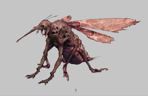 Npc Dnd, Assignment Ideas, Interesting Insects, Monster Creature, Creepy Monster, Cave Game, Creature Artwork, Horror Monsters, Dnd Monsters