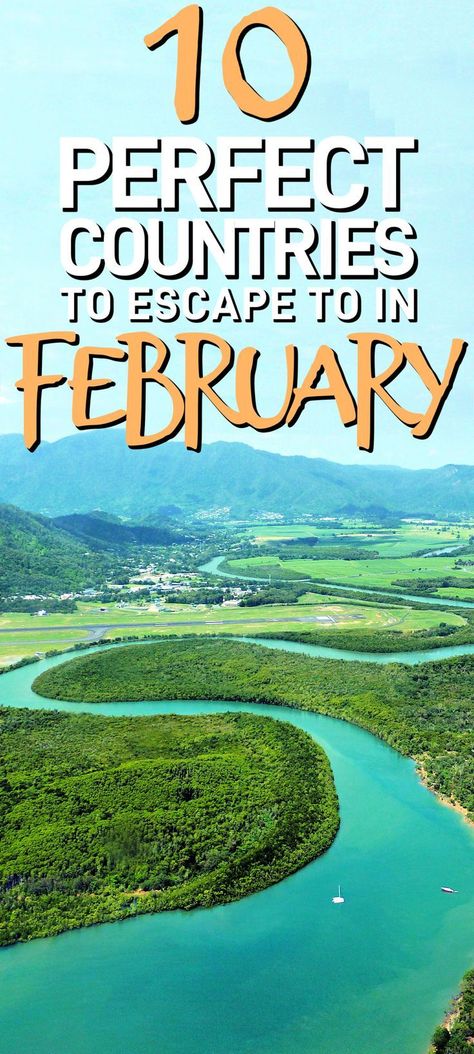 February holiday! Yes, that's right, fabulous February is coming and it's one of the best times of the year to travel because of festivals, deals, and sport. Here are 10 countries you need to visit in February that make the most of this great month! #February #Travel #FabulousFebruary #Feb Holidays In February, London Big Ben, February Holidays, Best Countries To Visit, Best Holiday Destinations, Cheap Places To Travel, Cheap Vacation, Countries To Visit, Romantic Vacations