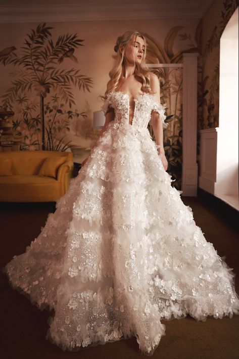 Poetry Volumnia — DANY TABET Mini Boutique, Curvy Bride, Neo Victorian, Poetry Collection, Dress Inspo, Hand Beading, Bridal Style, What To Wear, Shabby Chic