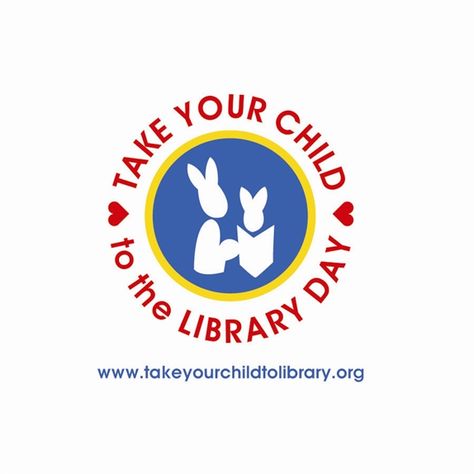 Take Your Child to the Library logo Library Day, Library Logo, Library Website, Coloring Contest, Kids Library, Library Programs, Website Logo, Local Library, Library Displays