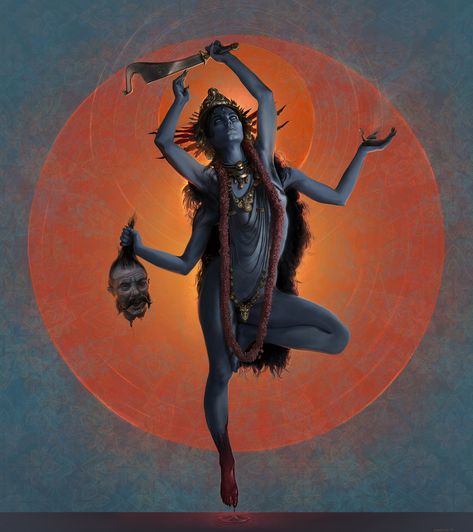 Maa Kali Photo, Kali Hindu, Indian Goddess Kali, Mother Kali, Goddess Kali, Shakti Goddess, Hindu Goddess, Kali Goddess, Hinduism Art