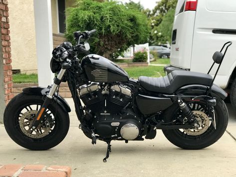 2017 Harley Davidson 48 Forty-Eight sportster with Vance & Hines short shots. Harley 48 Forty Eight, Harley Davidson 48 Forty Eight, Harley Sportster 48, Harley Davidson Forty Eight, Haley Davidson, Harley Davidson 48, Harley Davidson 883, Harley Davidson Sportster 1200, Motos Harley