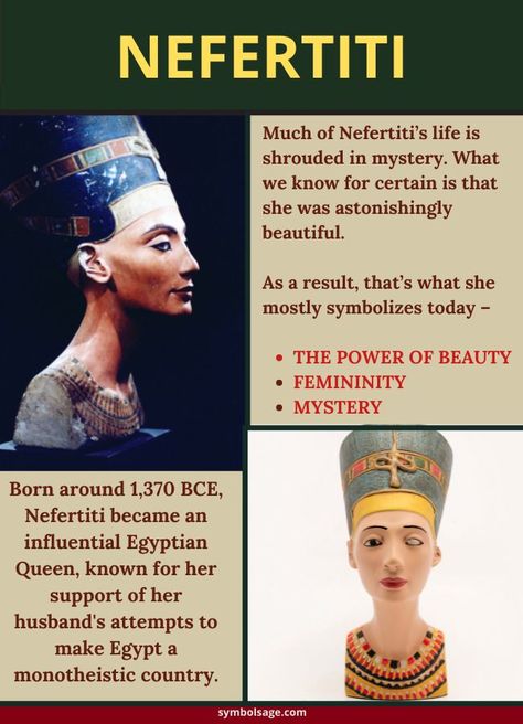 Queen Nefertiti Tattoo, Nefertiti Art, Nefertiti Tattoo, Egyptian Goddess Art, Egyptian Queen Nefertiti, Egyptian Beauty, Egyptian Mummies, Black Girls With Tattoos, Ancient Egyptian Gods