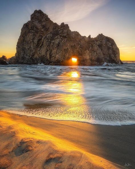 Pfeiffer Beach, California Photos, Scenic Photos, Photography Challenge, Gorgeous Sunset, Destination Voyage, Beach California, California Travel, Big Sur