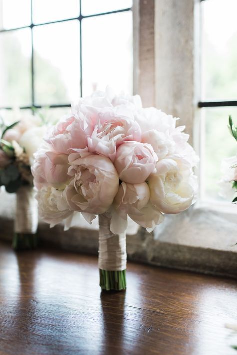 Wedding Bouquets Peonies, Pink Peony Bouquet Wedding, Blush Pink Wedding Bouquet, Peony Bridal Bouquet, Pink Peonies Wedding, Elegant Bridal Bouquets, Pink Peonies Bouquet, Peonies Wedding, Blush Bridal Bouquet