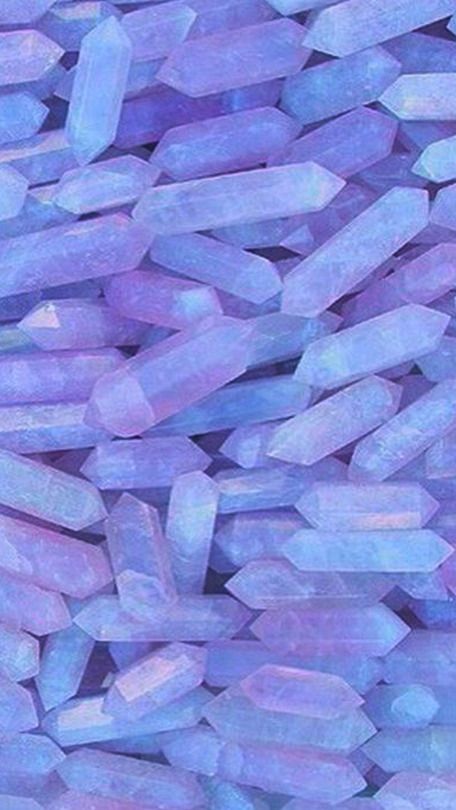 E D I T S Purple Crystals, We Heart It, Crystals, Purple, Blue