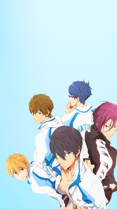 Free! iPhone wallpaper Free Anime Wallpaper, Free Eternal Summer, Splash Free, Free Iwatobi Swim Club, Free Iwatobi, Eternal Summer, Iwatobi Swim Club, Swim Club, Free Anime