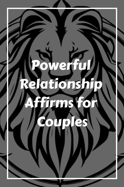 For a deeply connected and harmonious relationship, affirmations are key. They help build nurturing trust, strengthen emotional connection, and aid healthy comm Relationship Symbols, Affirmation Examples, Harmonious Relationship, Relationship Affirmations, Healthy Communication, Improve Communication, Words Of Affirmation, Self Love Affirmations, Healthy Relationship