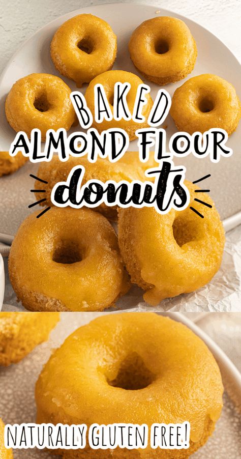 Donut Pan Recipe, Almond Flour Recipes Desserts, Gluten Free Donuts Baked, Gluten Free Donut Recipe, Donut Baking Pan, Almond Flour Cakes, Keto Donuts, Baked Donut Recipes, Glazed Donuts