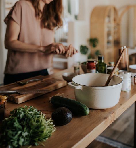 Hilary measuring ingredients to prepare a meal, standing at a counter with cooking supplies and ingredients | Holistic Nutritionist Nutritionist Branding, Nutritional Therapist, Constipation Relief, Nutritional Therapy, Holistic Nutritionist, Health And Wellness Coach, Nutritional Deficiencies, Healthy Food Motivation, Food Choices