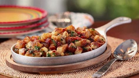 Bobby Flay Brunch, Cooking Channel Recipes, Bobby Flay Recipes, Parsley Recipes, Best Brunch Recipes, Home Fries, Breakfast Bites, Bobby Flay, Cooking Channel