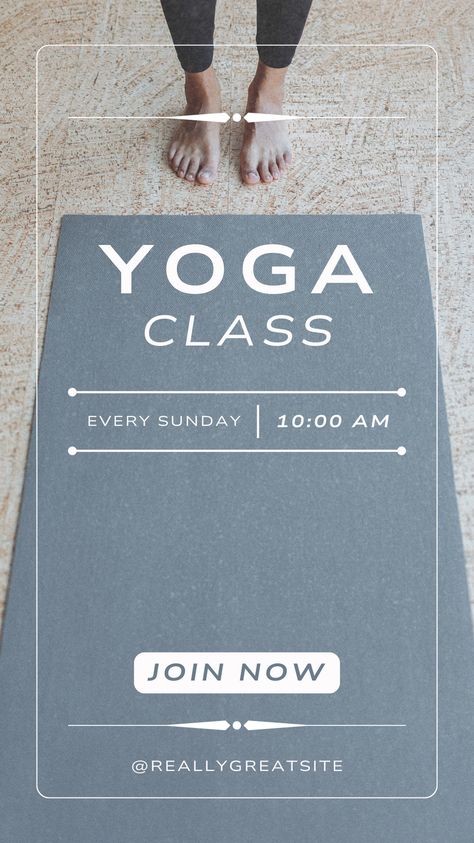 Modern Aesthetic Yoga Class Online Minimalistic Social Media Instagram Tik Tok Video Yoga Class Advertisement, Yoga Social Media Design, Yoga Instagram Post Ideas, Yoga Social Media, Yoga Flyer, Yoga Instagram, Arte Yoga, Tik Tok Video, Wellness Studio