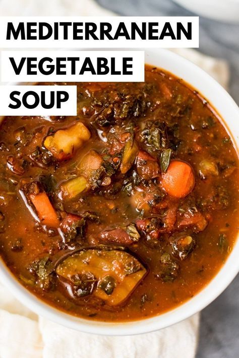 Mediteranean Diet Crockpot Recipes, Meditterean Soup Recipes, Mediterranean Soup Recipes Crock Pot, Mediterranean Diet Soups And Stews, Mediterranean Freezer Meals, Fall Mediterranean Recipes, Medetrainian Recipes, Mediterranean Crock Pot Recipes, Mediterranean Diet Lunches