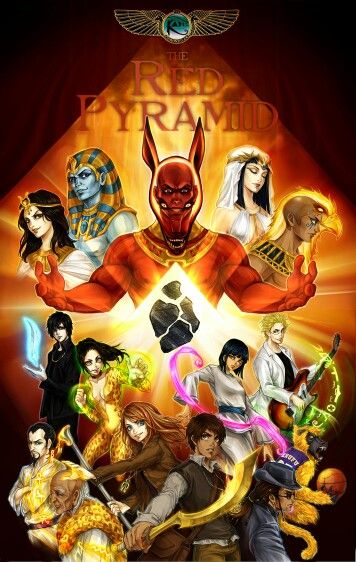 Credit to the artist who drew this. • The Red Pyramid The Red Pyramid, Kane Chronicals, Sadie Kane, Fan Casting, The Kane Chronicles, Red Pyramid, Zio Rick, Rick Riordan Series, Mythology Books