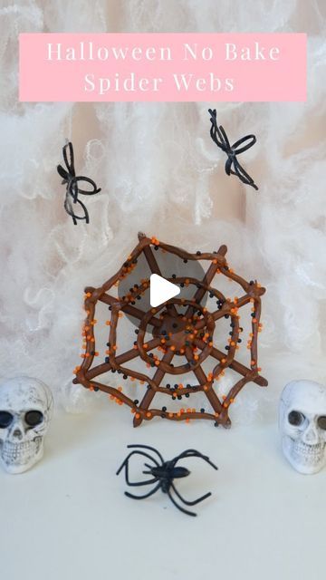 Catherine on Instagram: "Halloween Spider web no bake treat 🕷️🕸️

Super easy and fun treat to create this Halloween for a party or movie night.

You will need:
Mikado sticks
Melted chocolate 
Sprinkles 

Don't forget to save for later and share with anyone who would love this.

Will you be trying these? Let me know in the comments below 👇 ☺️💕
.
#halloweenbaking  #bakingwithkids #bakinghacks #viralreels #halloweentreats #mumsofinstagram #mumtips #mumhacks #kidsbaking #tipsandtricks #parenthacks #hackyourlife #halloween2024  #halloweenhacks #tunnocks  #halloweenfood #spookyseason #spookycute #" Halloween Baking, Chocolate Sprinkles, Halloween Spider Web, Melted Chocolate, Baking With Kids, Fun Treats, Save For Later, Halloween Spider, No Bake Treats