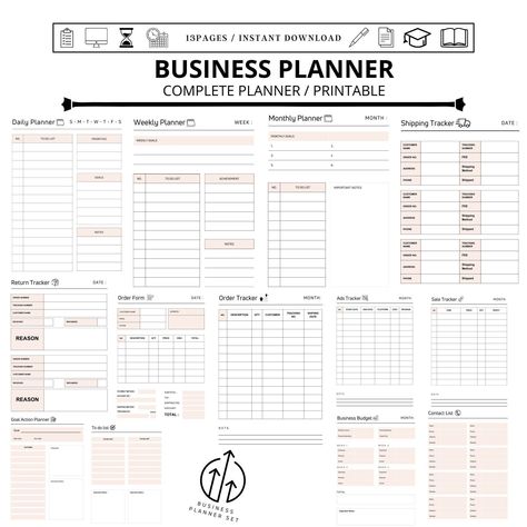 Business Planner Printable |Planner PDF | Digital Business Planner| Business Bundle| Business Planner 2023| Small Business Planner A4 digitalstudentplanner #bestteacherplanners #fitnessplanner. Business Daily Planner, Business Planner Printables, Excel Shortcuts Cheat Sheets, Business Planner Template, Goal Planner Free, Business Binders, Business Notebook, Daily Planner Printables Free, Digital Notes