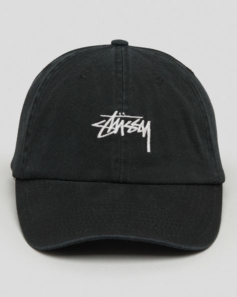 Men Hats Styles Cap, Stussy Cap, Men Hats Styles, Stussy Men, Branded Caps, Guys Clothing Styles, Ski Hats, Beach Australia, Black Cap