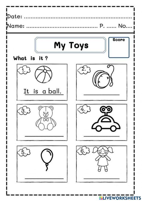 Toys Worksheets For Kids, 1st Grade Worksheets, English Worksheets, English Online, English Class, Online Activities, School Subjects, Online Workouts, Worksheets For Kids