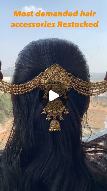 Jada Billalu Designs Gold, Aishwarya Rai Hair, Gold Jada, Pin Hair, Diy Hair Care, Indian Aesthetic, Fancy Jewellery, Aishwarya Rai, Old Jewelry