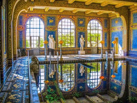 "Neptune Pool Hearst Castle, California. Hearst Castle pools, Neptune Pool and Roman Pool, were settings for lively parties for William Randolph Hearst and his famous Hollywood guests. Fits beautifully into a bedroom, dining room, entry way, or living room. TITLE: Neptune Pool Hearst Castle SIZES: From 8x10\" to 30x40\"* *Custom-sized larger canvas prints (up to 38\" x76\") may be available for the artwork you choose! Please ask me to check and for pricing. * See my other canvas wraps: https://w Hearst Castle Pool, Castle Playhouse Plans, Hearst Castle California, Castle Playhouse, Roman Pool, Julia Morgan, Dining Room Entry, Large Photography, William Randolph Hearst