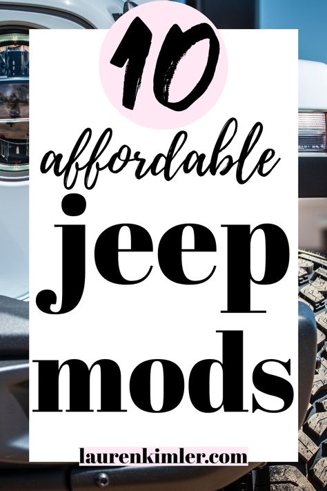 Jeep Wrangler Upgrade Ideas, Jeep Mods Wrangler Accessories, Fun Jeep Accessories, Best Jeep Wrangler Accessories, Jeep Wrangler Must Haves, Jeep Wrangler Accessories Exterior, Jeep Dashboard Ideas, Jeep Wrangler Girly Accessories, Jeep Wrangler Mods Ideas