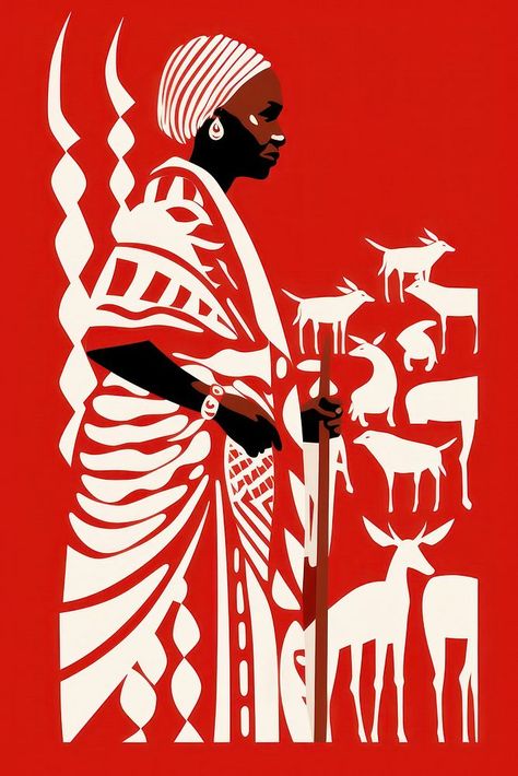 African Man Art, African Culture Art, African Poster, Mask Fashion, Africa Art, African Style, African Men, Beautiful Picture, African Culture