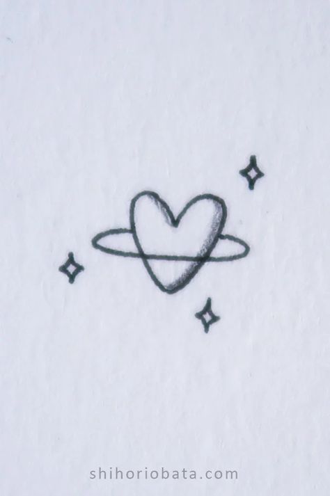 Easy Drawings Of Butterfly, Love Mini Drawing, Mini Love Drawing Ideas, Asthetic Doodles Art, Asthetic Drawings Simple Cute, Asthetic Doodles Cute, Asthetic Doodles Easy, Cute Heart Drawings Doodles, Simple Love Doodles