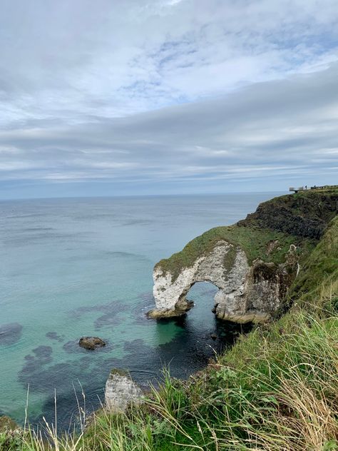 Whiterocks Beach Portrush | Nothern Ireland | Causeway coastal zone Ireland Coastline, Northern Ireland Travel, Ireland Aesthetic, Ireland Beach, Uk Beaches, Abstract Watercolor Landscape, Coastal Landscape, Coastal Towns, Ireland Travel